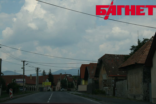 Дороги Словакии, Автодорога Е571 в районе населенного пункта Очова (Očová – словацк.)