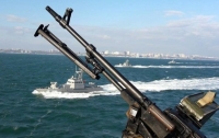 Украинские военные провели учения на Азовском море