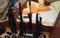 У киевлянина обнаружен огромный склад оружия