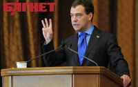 Медведев пожелал расширить русскоязычное пространство в Украине