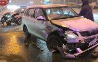 В Киеве таксист-наркоман устроил ДТП