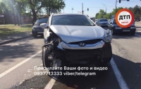 Масштабное ДТП в Киеве: виновник пытался сбежать