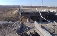 Оккупанты уничтожили мост между Запорожьем и Энергодаром (фото, видео)