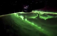 Астронавт NASA опубликовал видео встречи полярного сияния с рассветом