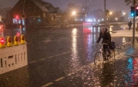 Затопление началось в Германии из-за урагана