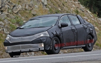 Новую Corolla сфотографировали во время дорожных испытаний (ФОТО)