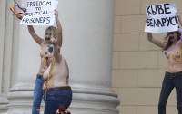 В Минске после митинга протеста пропали девушки из FEMEN