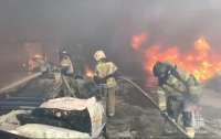 Приятные новости из россии: сильный пожар в Екатеринбурге