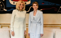 Первая леди Украины пригласила в гости жену Макрона