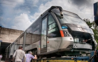 В Киев прибыли новые трамваи
