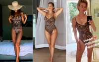Несколько знаменитостей одновременно показали фото в одном и том же купальнике