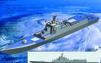 В Китае достраивают три новых ракетных эсминца