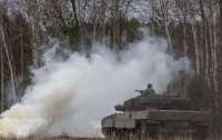 Український екіпаж зробив перший постріл з танку Leopard 2A6 (відео)