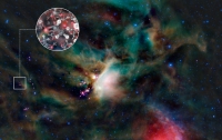 Сенсация в космосе: обнаружена звезда, окруженная сахарным облаком