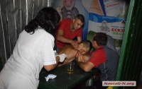 В кафе Николаева устроили кровавую резню (видео)