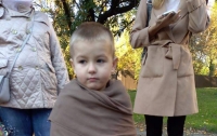 В Киеве ищут родителей маленького мальчика