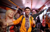 Во Львове трамваи превращают в ночные клубы (ФОТО)