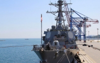 Украинские моряки потренировались с эсминцем ВМС США
