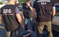 СБУ задержала на взятке замначальника полиции