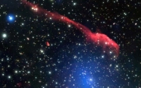 Астрономы получили снимок галактического кластера Зубная щетка