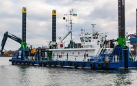 В Украине создано сверхмощное дноуглубительное судно 