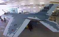 Истребитель F-16 перекрасили под Су-57 для учебных боев (видео)