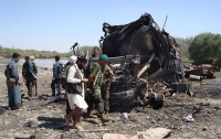 В Афганистане автобус наехал на мину: 25 погибших