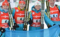 Украинские биатлонистки стали олимпийскими чемпионками 
