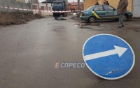 В Киеве водитель насмерть сбил пенсионерку и скрылся