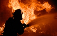 Пожар произошел в Киеве на территории завода