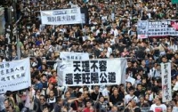 Жители Гонконга донесли до Ху Цзиньтао, что они думают о китайском патриотизме