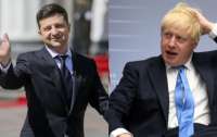 Зеленский поговорил по телефону с премьером Британии
