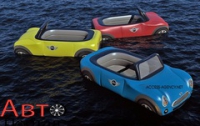 На рынке появились надувные лодки Mini Cooper