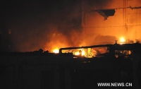 В Китае взорвался химический завод 
