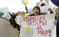 Крымские татары выбирают президента в Херсоне и Киеве