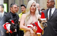 Леди Гага и ее жених завели собственных Санта-Клаусов