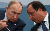 Путин и Олланд договорились о прекращении войны на Донбассе