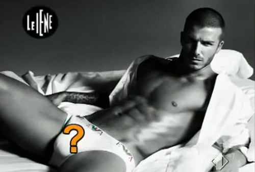 Журналистка залезла, в трусы к Бэкхему, Популярная, итальянская телеведущая, юмористического шоу, Le lene, Елена Ди Чиоччио, Дэвида Бэкхема Журналистка залезла, в трусы к Бэкхему, Популярная, итальянская телеведущая, юмористического шоу, Le lene, Елена Ди Чиоччио, Дэвида Бэкхема