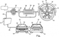 Mercedes-Benz запатентовал систему поливки шин
