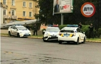 Авария в Кривом Роге: столкнулись три полицейских авто