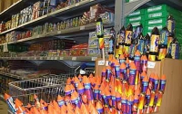 В Украине у торговцев изъято 14,5 тыс. единиц пиротехники