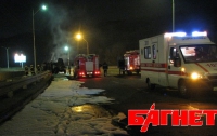 На Киевщине выгорел мебельный цех, обошлось без жертв 
