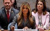 Мелания Трамп впервые председательствовала на Совбезе ООН