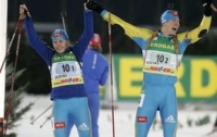 Биатлон: Украинцы побеждают в «Звездной гонке» 
