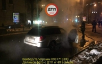 В Киеве взорвался автомобиль Subaru