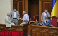 «Регионалы» заблокировали Верховную Раду
