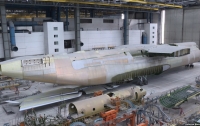 Появились фото недостроенного украинского самолета-гиганта