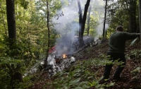 Первые кадры с места смертельной авиакатастрофы в Словакии. Фото