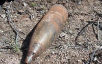 В Ривненской области местный житель самостоятельно достал со дна реки артиллерийский снаряд 