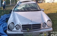 На Закарпатье мужчина украл автомобиль Mercedes-Benz и разбил его в ДТП